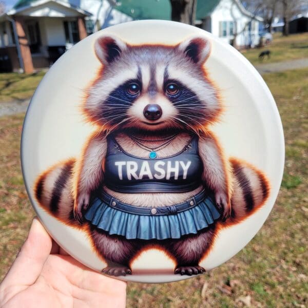 Custom Trash Panda Disc Golf - Basic Recycled INNER CORE 171gm Putt and Approach